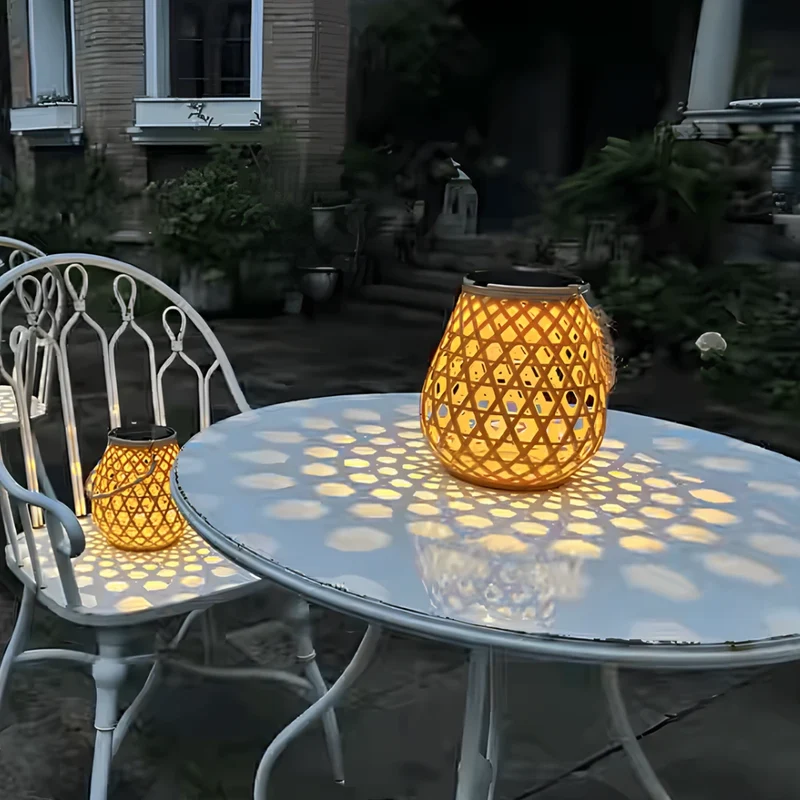 Solara™ Woven Lantern