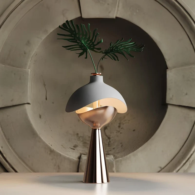 LumiDome™ Sculpted Table Lamp
