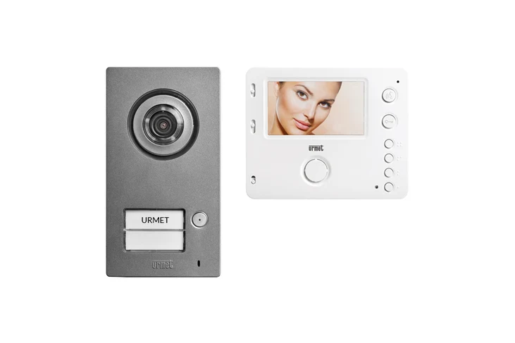 URMET 1722/93 - KIT Videocitofono Monofamiliare Urmet Miro Mikra 2 Fili