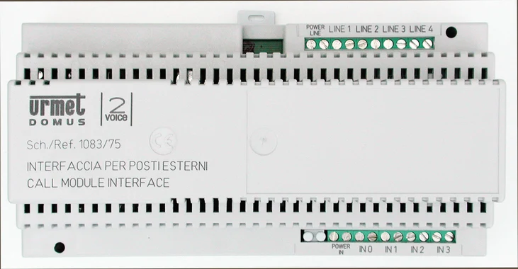 URMET 1083/75 - Interfaccia posti esterni