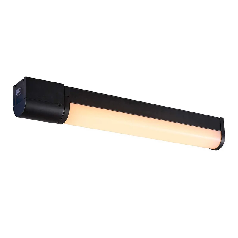Malaika - Applique murale LED pour miroir avec prise en acier et plastique, style moderne