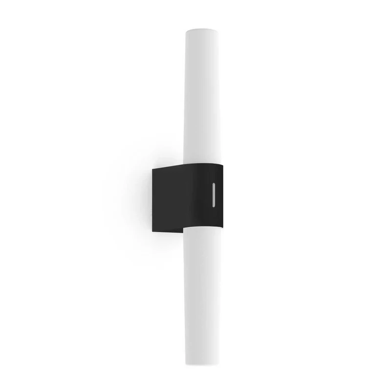 Helva - Applique murale LED pour miroir IP44 en acier et plastique, style moderne