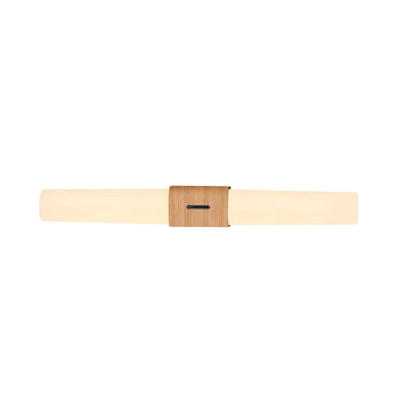 Helva - Applique murale LED pour miroir IP44 en acier et plastique, style moderne