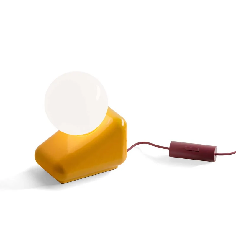 Flip - Lampe à poser en céramique, style éclectique, H 15 cm