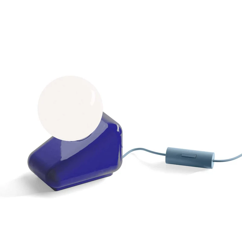 Flip - Lampe à poser en céramique, style éclectique, H 15 cm
