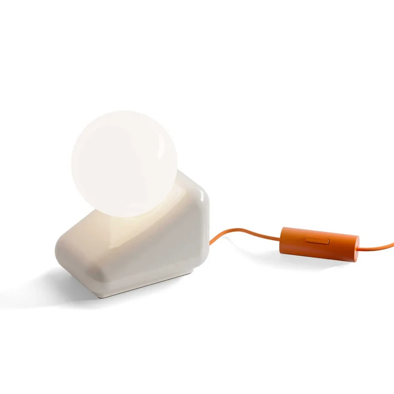 Flip - Lampe à poser en céramique, style éclectique, H 15 cm