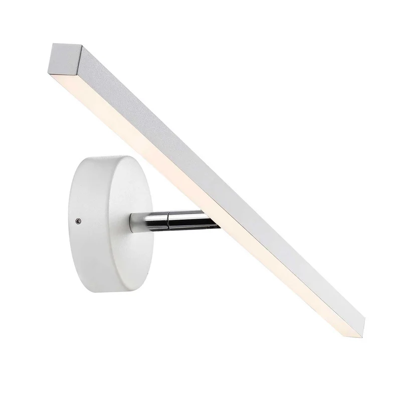 Ip - Applique murale LED pour miroir en acier, style moderne