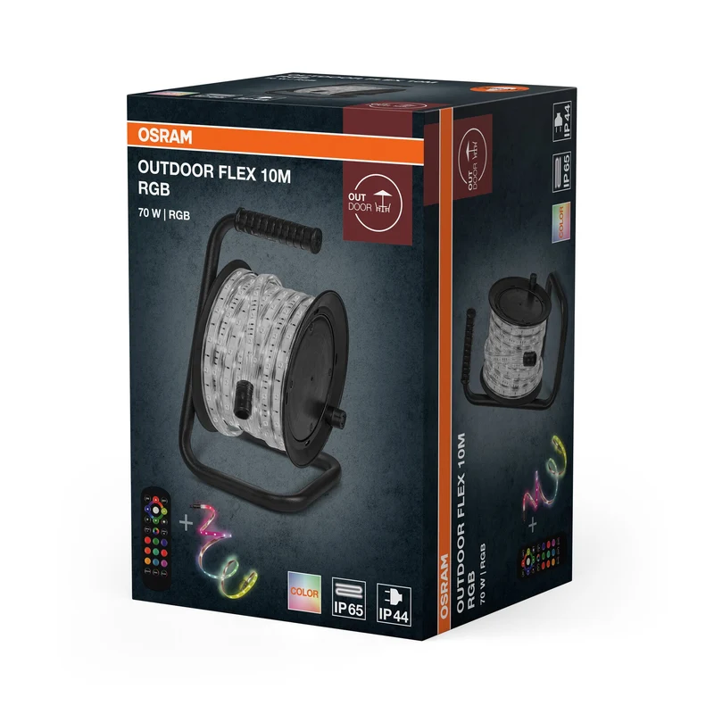OSRAM STRISCIA LED FLESSIBILE DA ESTERNO RGB 10M RGB Telecomando