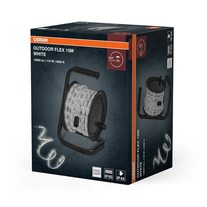 OSRAM STRISCIA LED FLESSIBILE DA ESTERNO IP65 Bianco freddo 4000K 15M IP65