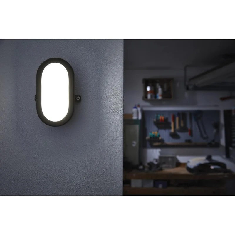 OSRAM BULKHEAD Lampada da parete e soffitto 11W Bianco, 840 lm, 4000 K, Bianco freddo