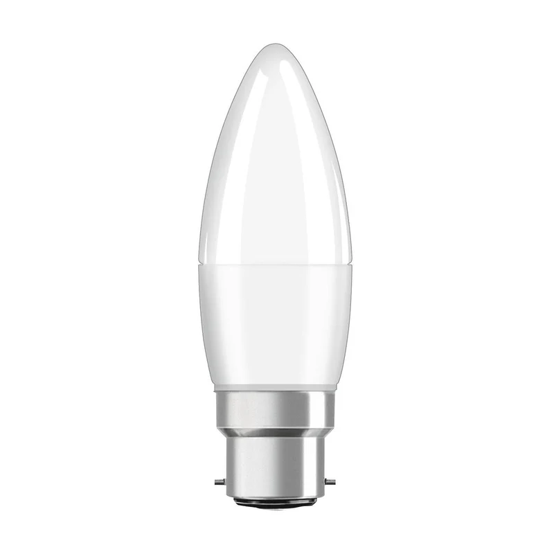 OSRAM LED BASE CLASSIC B 4.9W 827 Opaco B22d