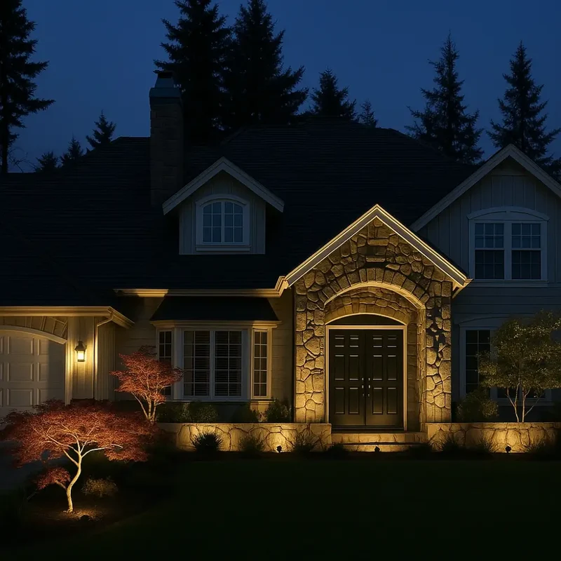 Solar Powered Garden Spotlight