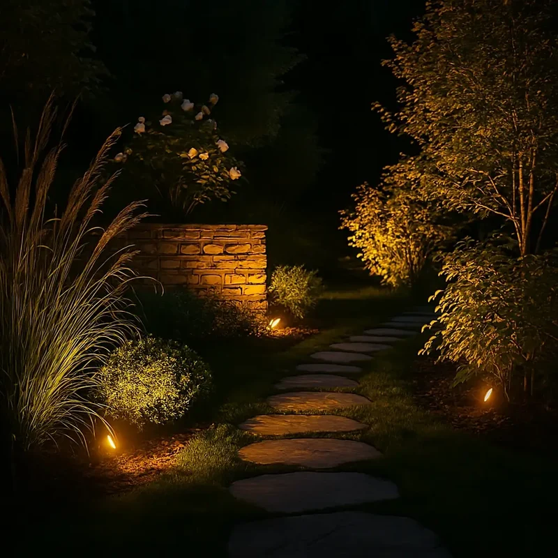 Solar Powered Garden Spotlight