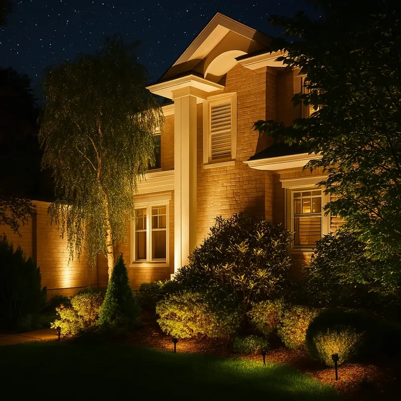 Solar Powered Garden Spotlight