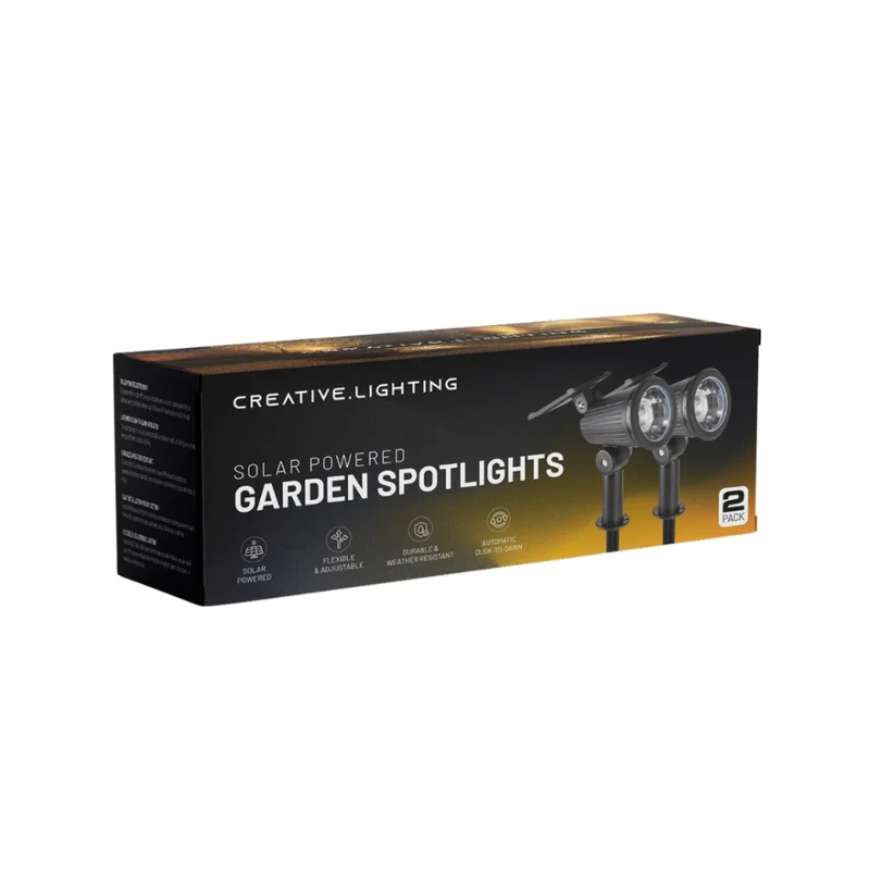Solar Powered Garden Spotlight