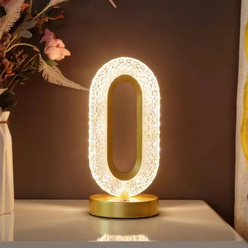 Regal Crystal Lamp