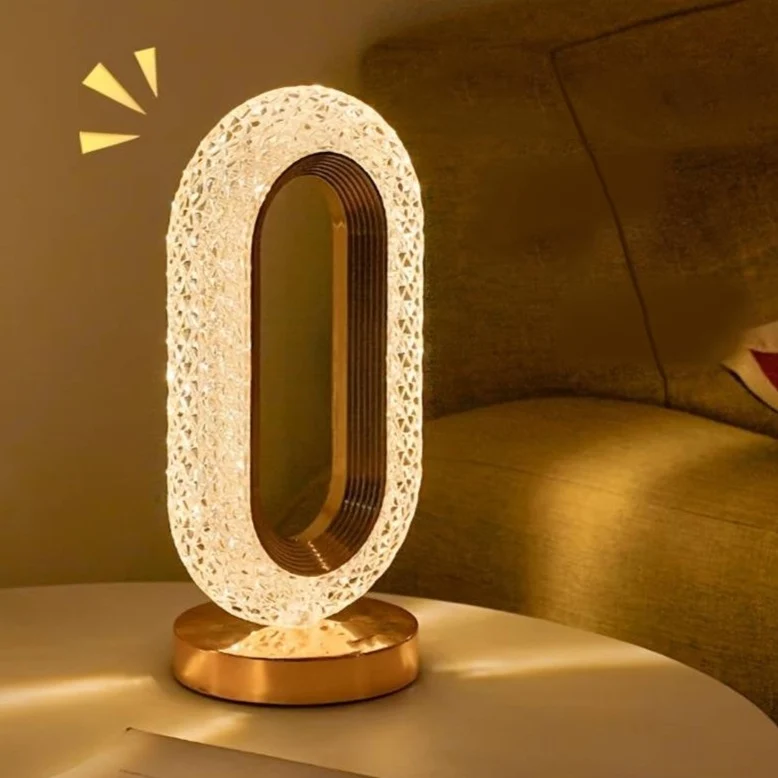 Regal Crystal Lamp