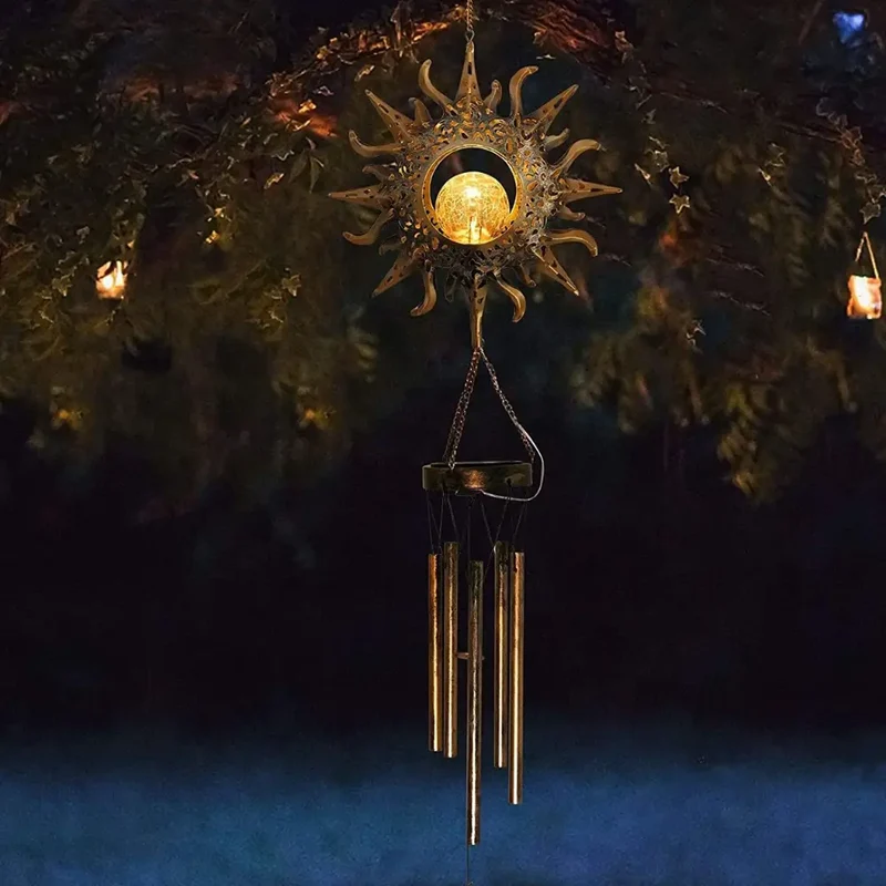 WhisperGlow™ Solar Wind Chime