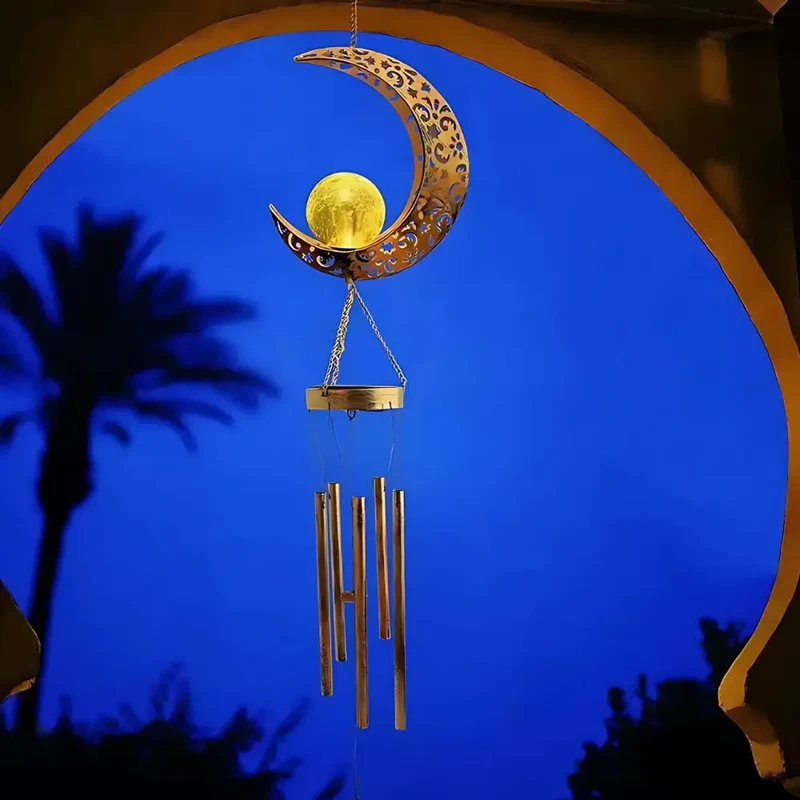 WhisperGlow™ Solar Wind Chime