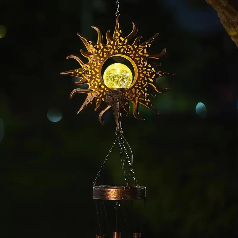 WhisperGlow™ Solar Wind Chime