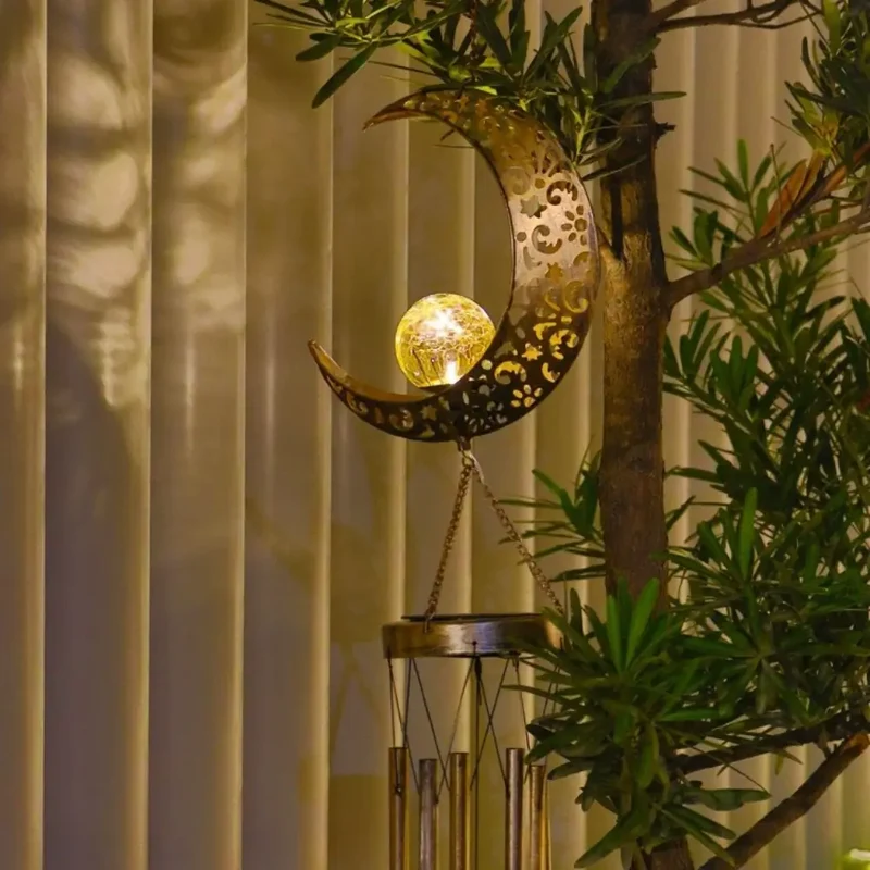 WhisperGlow™ Solar Wind Chime