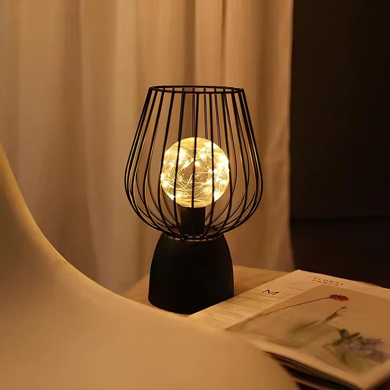 Radiant Iron Lamp