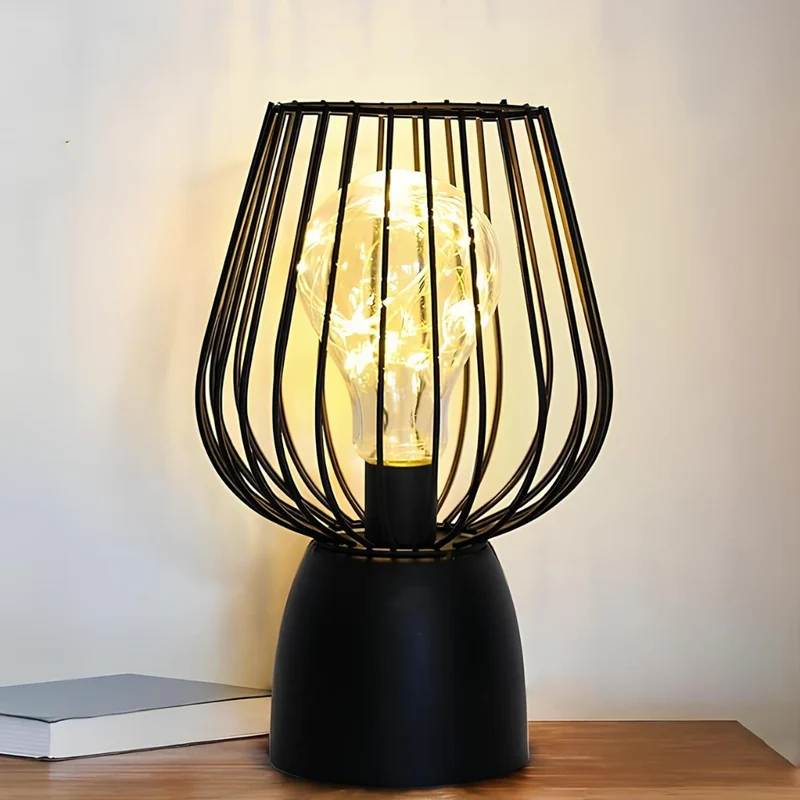 Radiant Iron Lamp