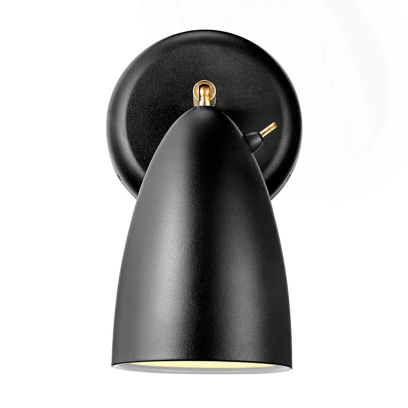 Nexus - Applique murale orientable en acier, style moderne