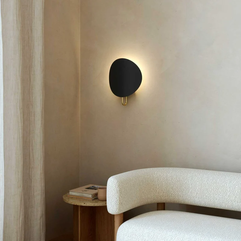 Spargo - Applique murale à éclairage indirect en acier, style moderne