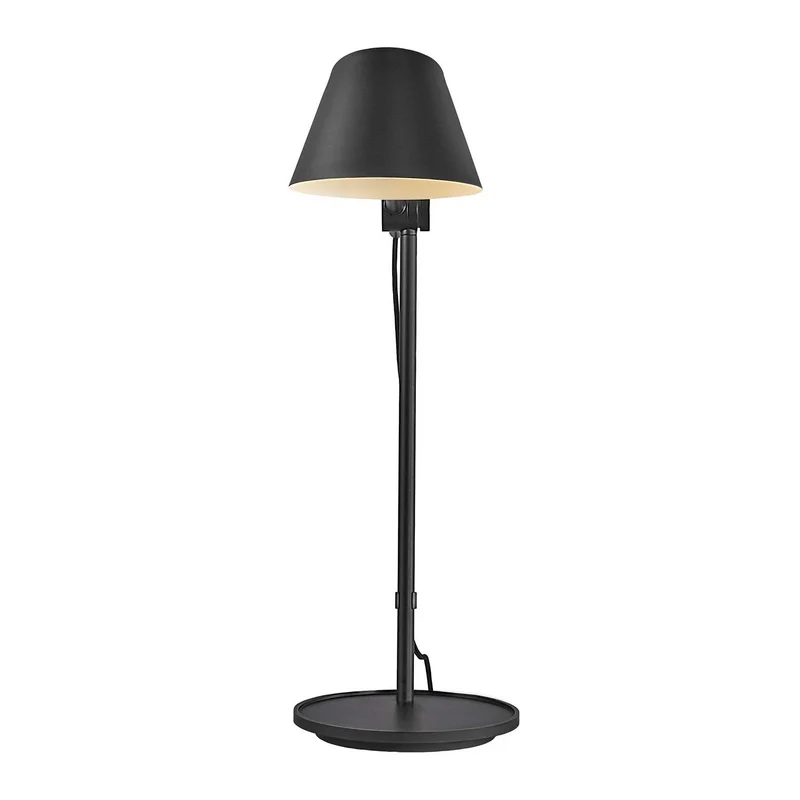 Stay - Lampe à poser de bureau articulée en acier, style contemporain