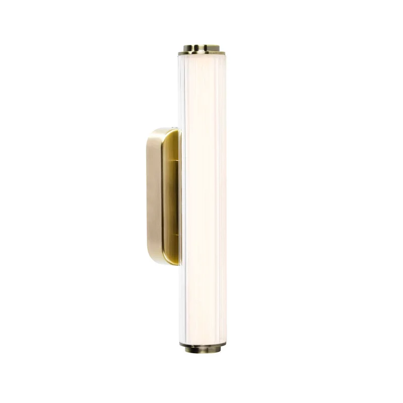 Virelle - Applique murale LED pour miroir IP44 en acier et plastique, style moderne