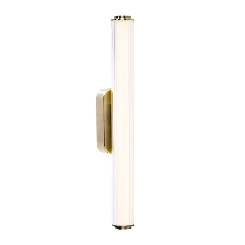 Virelle - Applique murale LED pour miroir IP44 en acier et plastique, style moderne