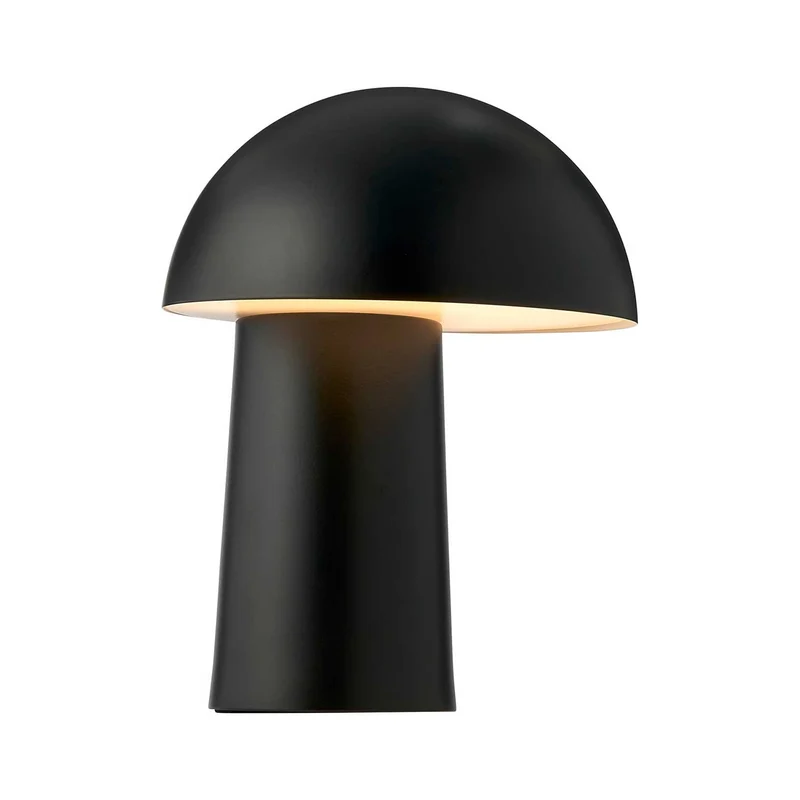 Faye - Lampe à poser portable LED en acier, style contemporain