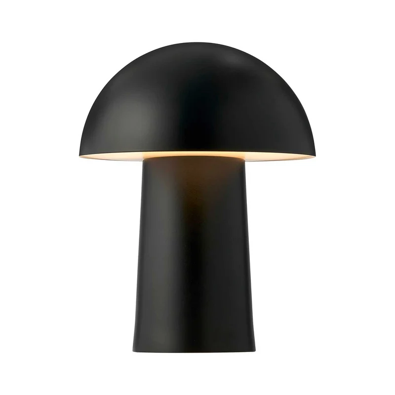 Faye - Lampe à poser portable LED en acier, style contemporain