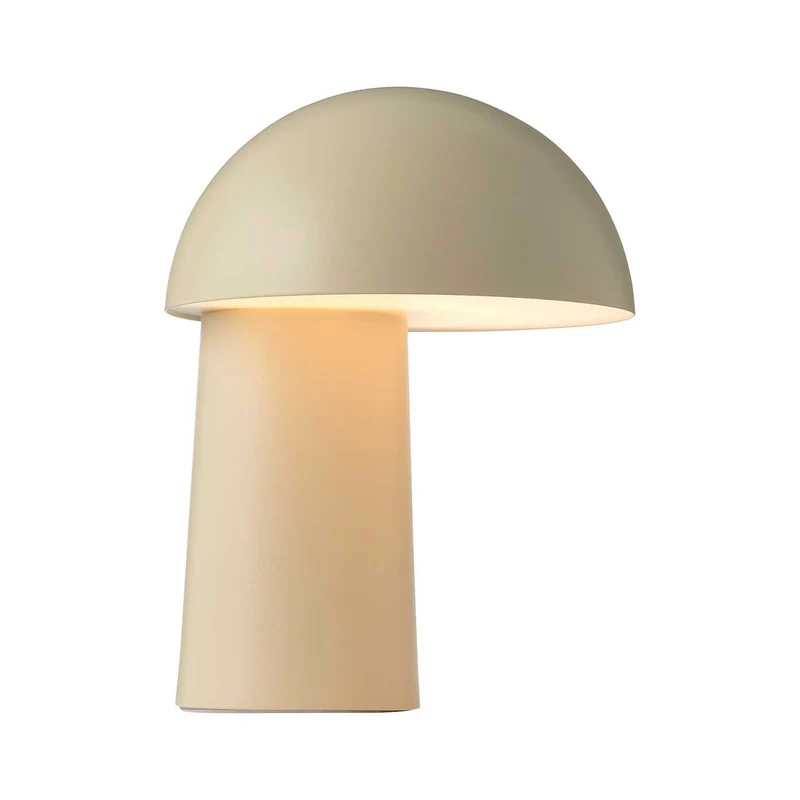 Faye - Lampe à poser portable LED en acier, style contemporain