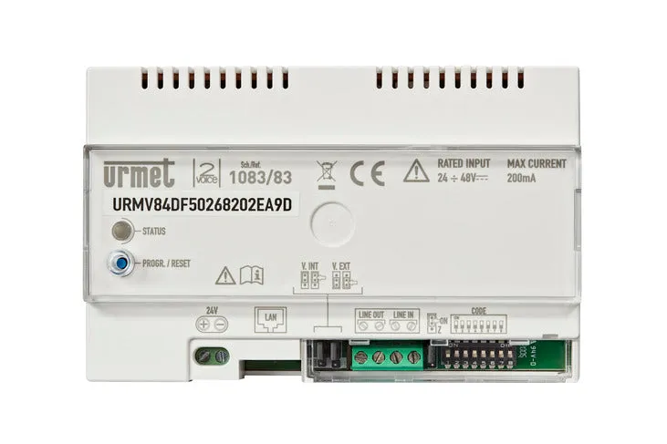 URMET 1083/83 - Callme Multiutenza, Dispositivo Di Inoltro Di Chiamata Su Smartphone Per Sistemi 2Voice