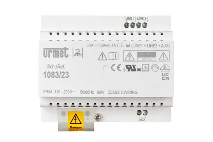 URMET 1083/23 - Alimentatore colonna 2Voice