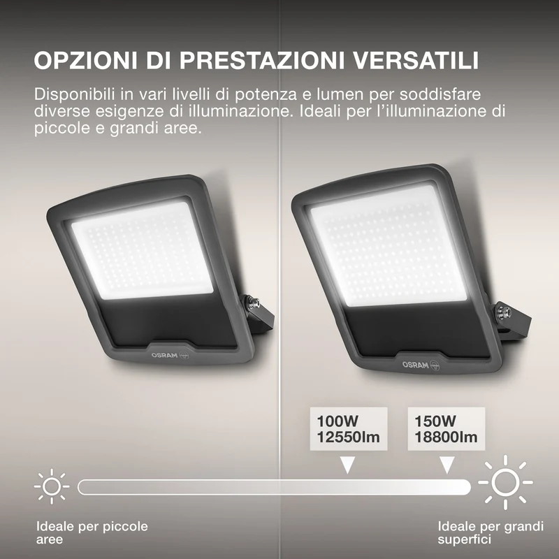 OSRAM ENDURA® Faretto LED 150W / 4000K Bianco freddo