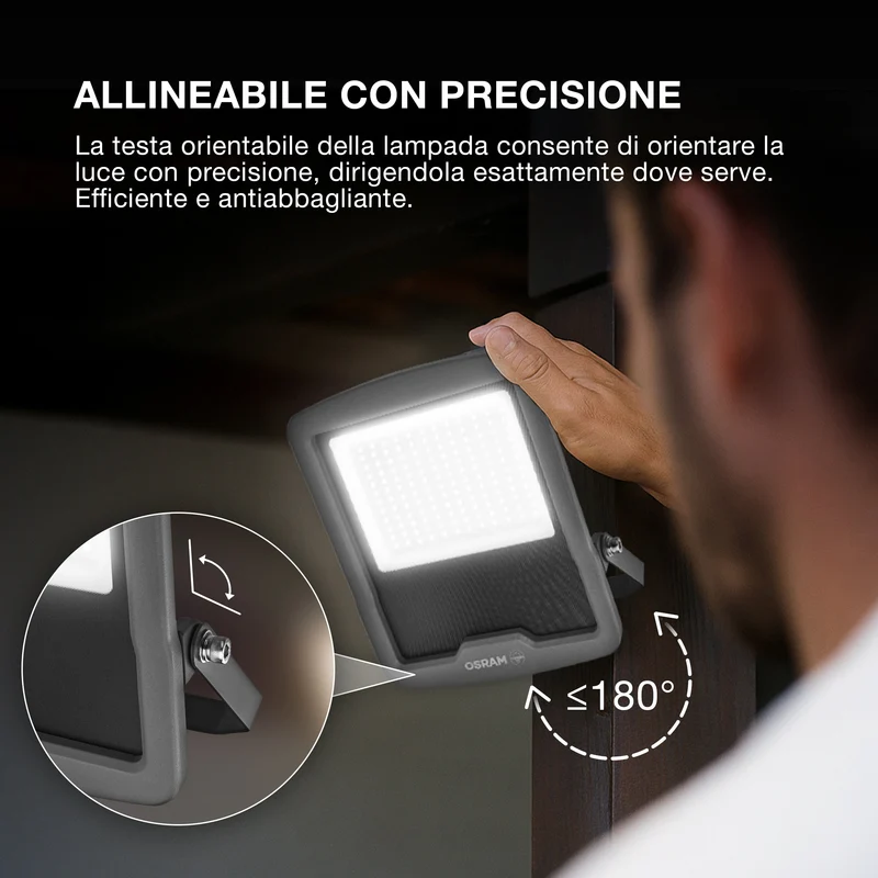 OSRAM ENDURA® Faretto LED 150W / 4000K Bianco freddo
