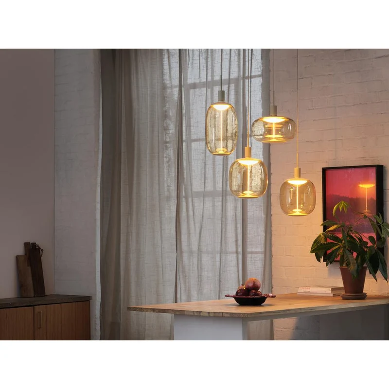 OSRAM DECOR Lampada a sospensione a ago lineare beige 4xE27