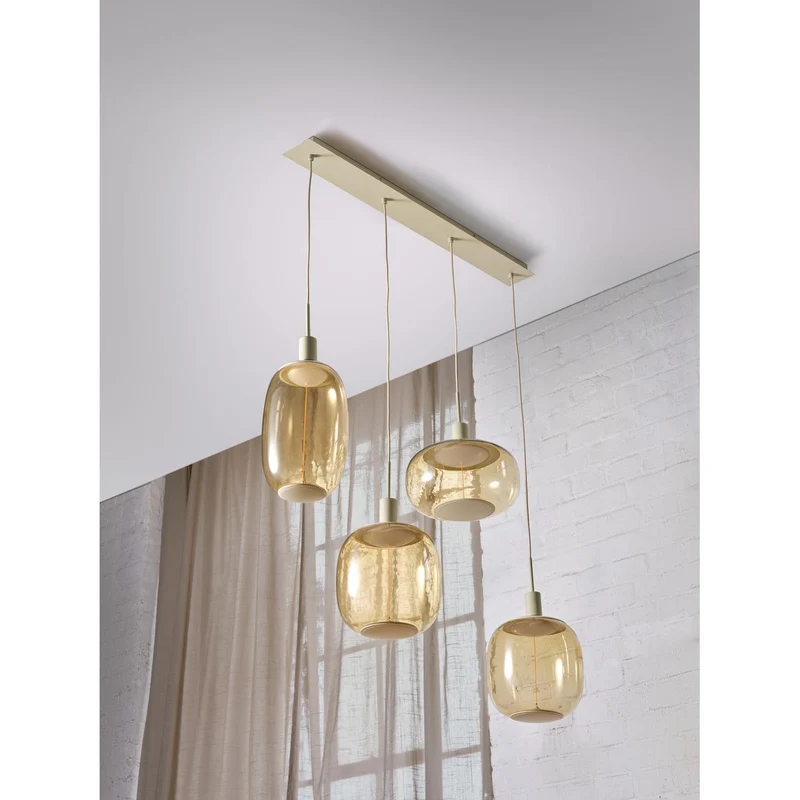 OSRAM DECOR Lampada a sospensione a ago lineare beige 4xE27