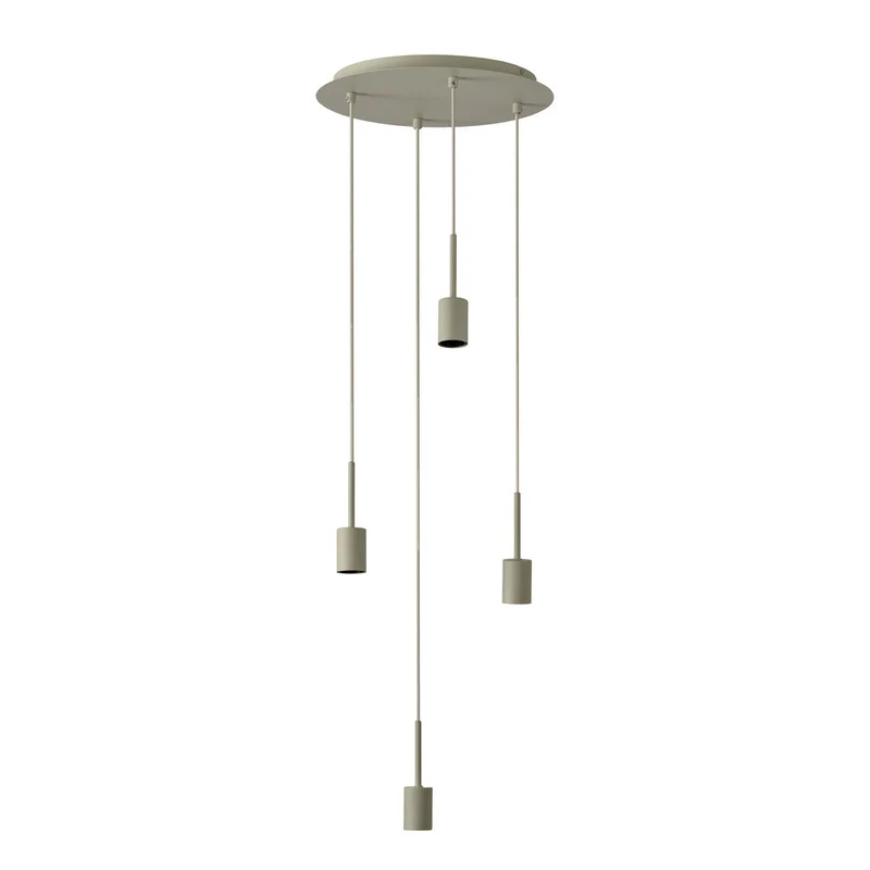 OSRAM DECOR Lampada a sospensione Needle Piastra Beige 4xE27