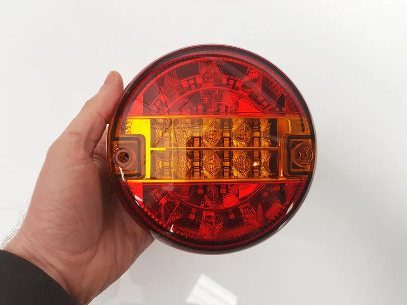 Luce LED rotonda per rimorchio per hamburger/staffa profonda