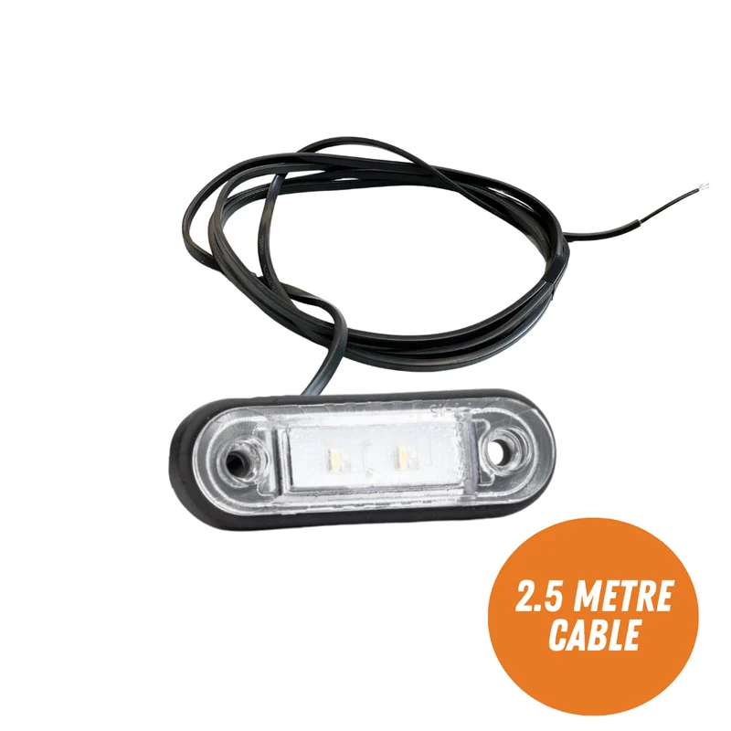 Luce di segnalazione a LED ad incasso con cavo lungo 2.5 m