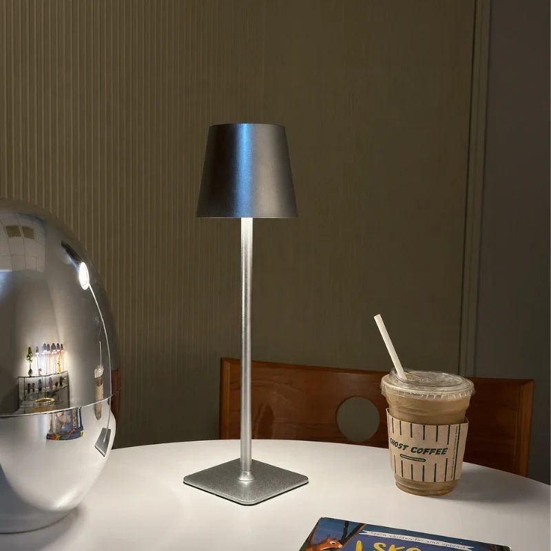 Dimmable Tall Table Lamp