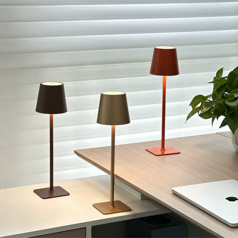 Dimmable Tall Table Lamp