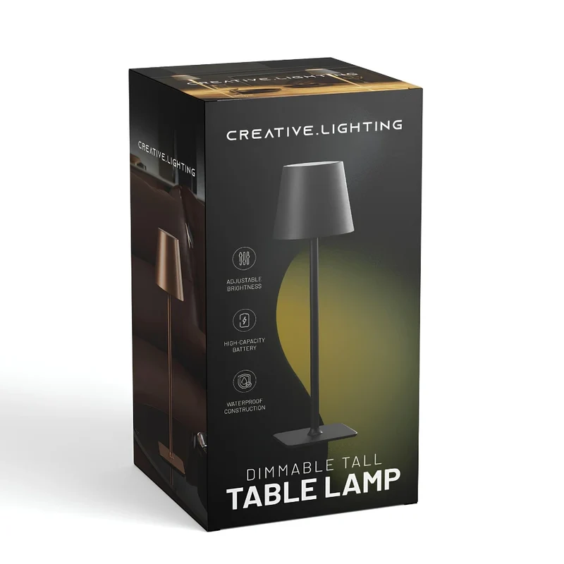 Dimmable Tall Table Lamp