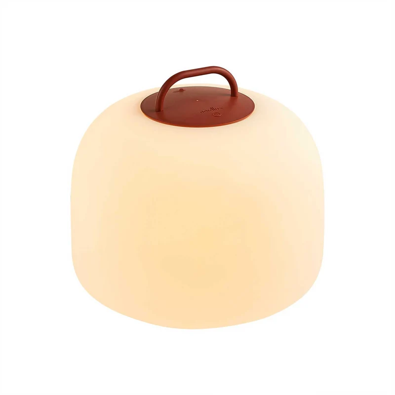 Kettle - Lampe nomade LED à poignée en plastique, style contemporain