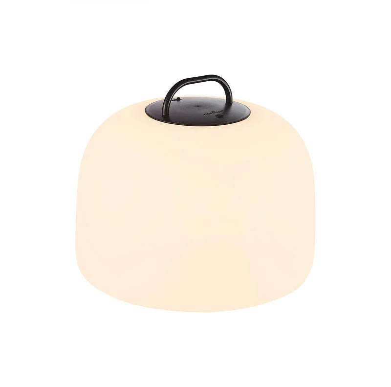 Kettle - Lampe nomade LED à poignée en plastique, style contemporain