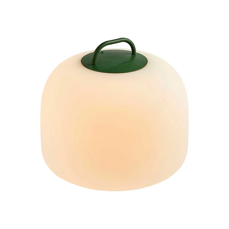 Kettle - Lampe nomade LED à poignée en plastique, style contemporain